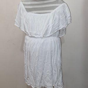 Rue 21 Off the shoulder White dress
